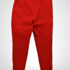 Dos du pantalon maxou rouge