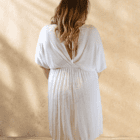 mannequin de dos portantla robe Protis blanc