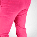 Mannequin de dos portant le pantalon Venus fushia